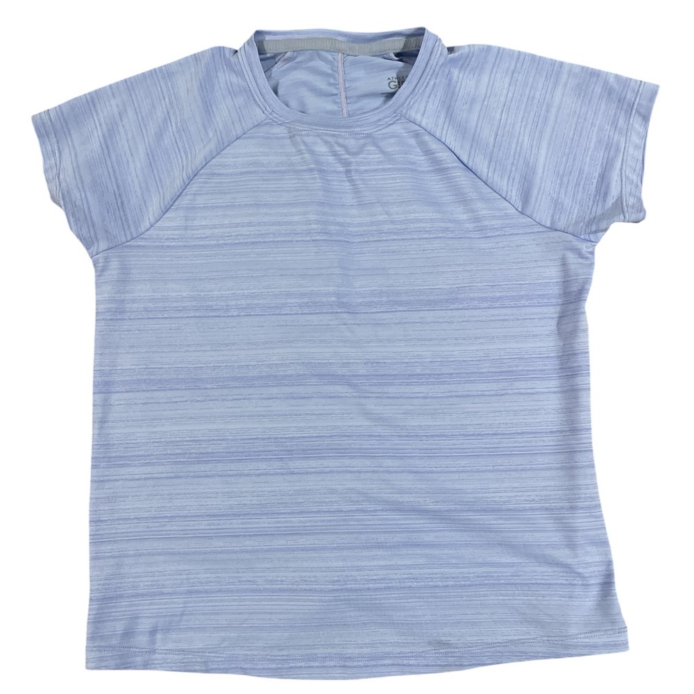 Athleta Blue Short Sleeve Tee Lightweight Casual